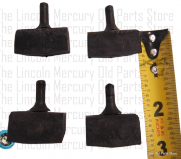 Hood Bumper Set, Hood to Fender - NEW